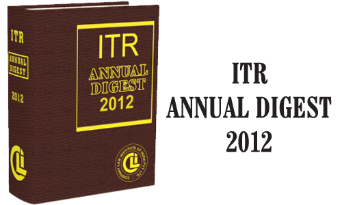 ITR Annaul Digist 2012